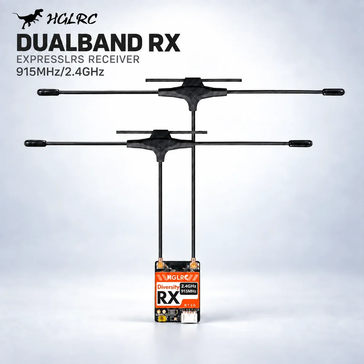 Drone Antenna - HGLRC Dualband RX ExpressLRS-ontvanger, 915 MHz