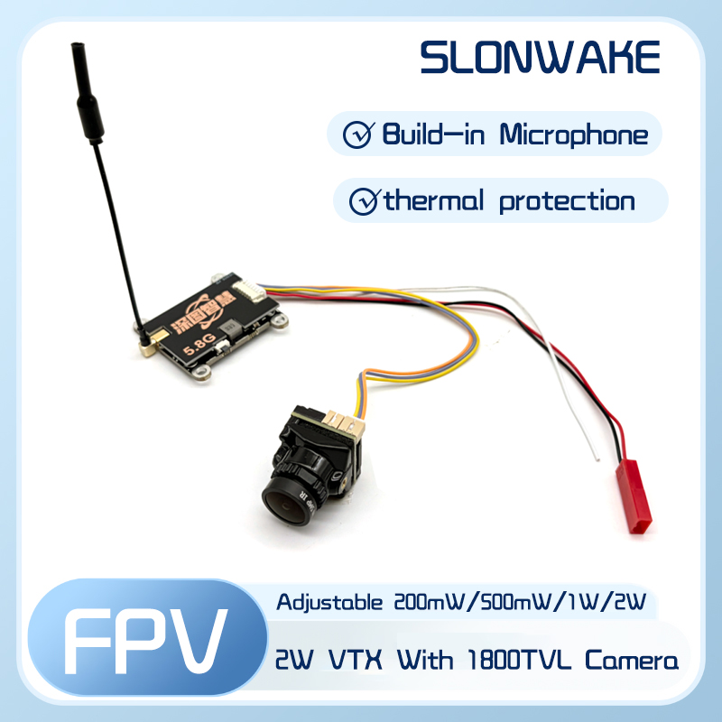 Drone Transmitter - SLONWAKE 5.8G 56CH 2W zender VTX