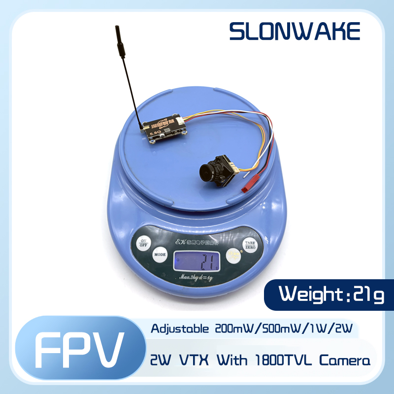 SLONWAKE 5.8G 56CH 2W zender V - Drone Transmitter recensie en prijs