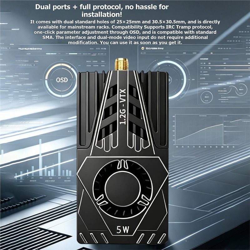 VTX Voor FPV Videozender 1.2Gh - Drone Transmitter recensie en prijs