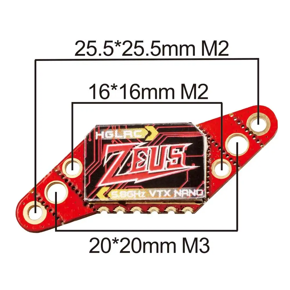 Hglrc Zeus Nano Vtx 5.8G 350Mw - Drone Buzzer recensie en prijs