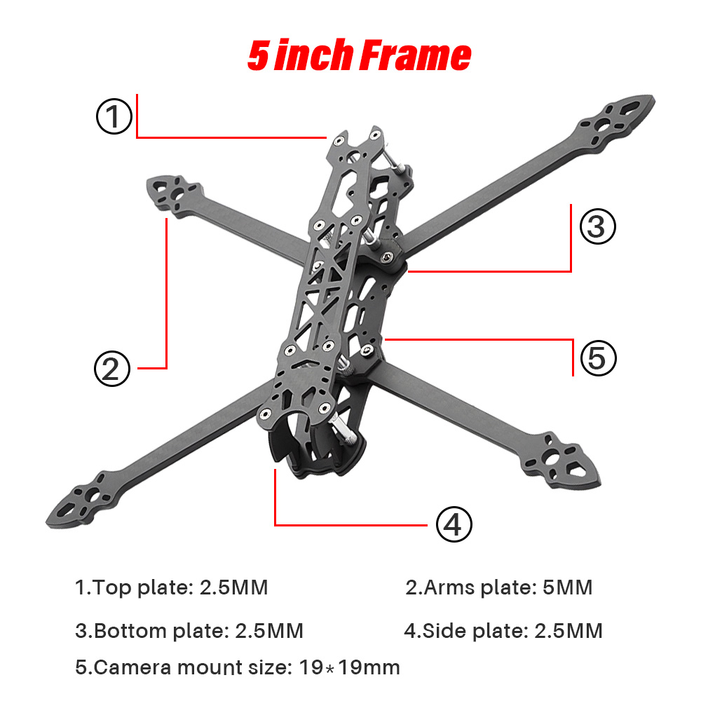 Mark4 5 inch FPV Racing Drone  - Drone Power Distribution Board recensie en prijs
