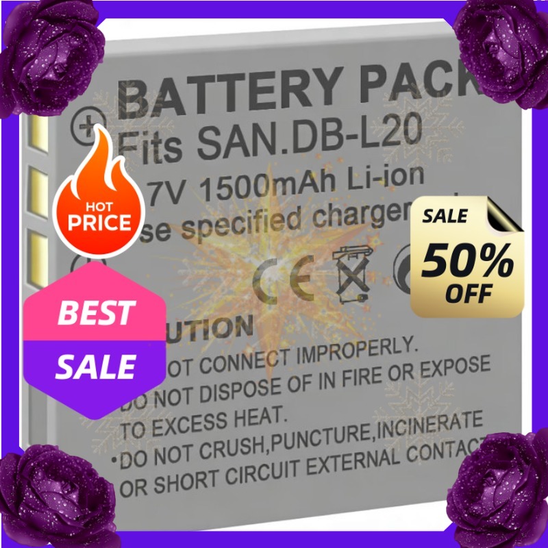 SWZY 3,7V 1500mAh DB-L20-batte - Drone Camera recensie en prijs
