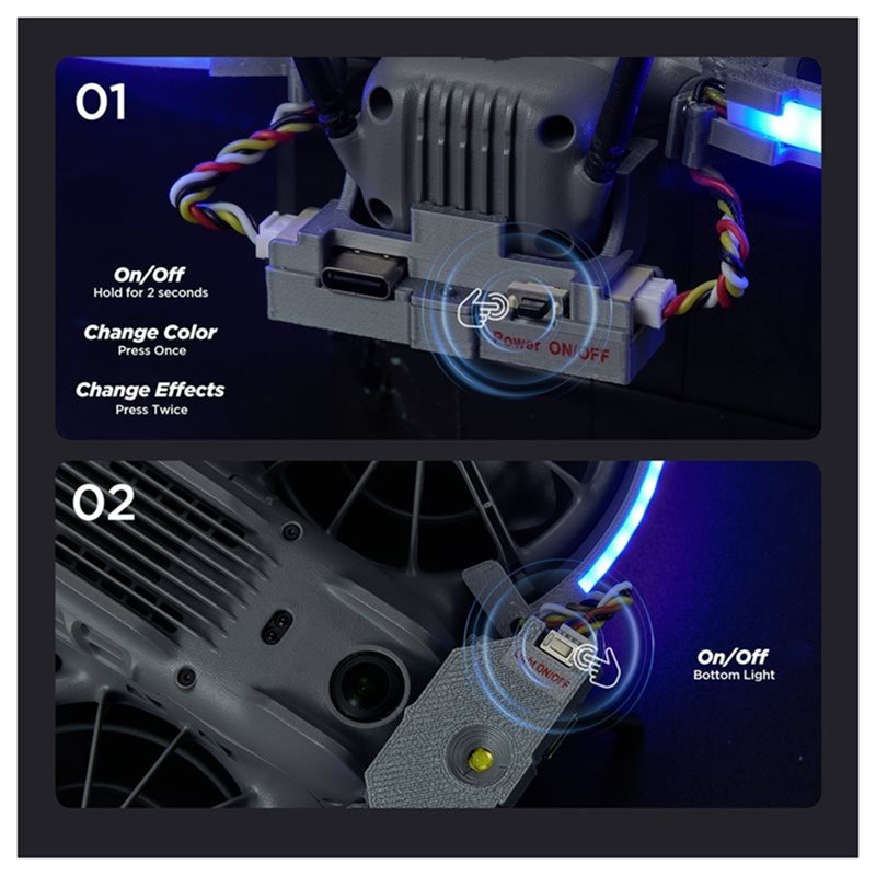 [NIEUW!A25P] LED-lichtstrip vo - Drone Led Light recensie en prijs