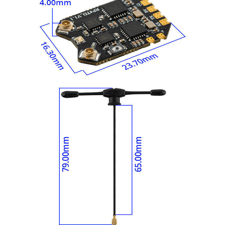 RadioMaster RP4TD ExpressLRS 2 - Drone Buzzer recensie en prijs