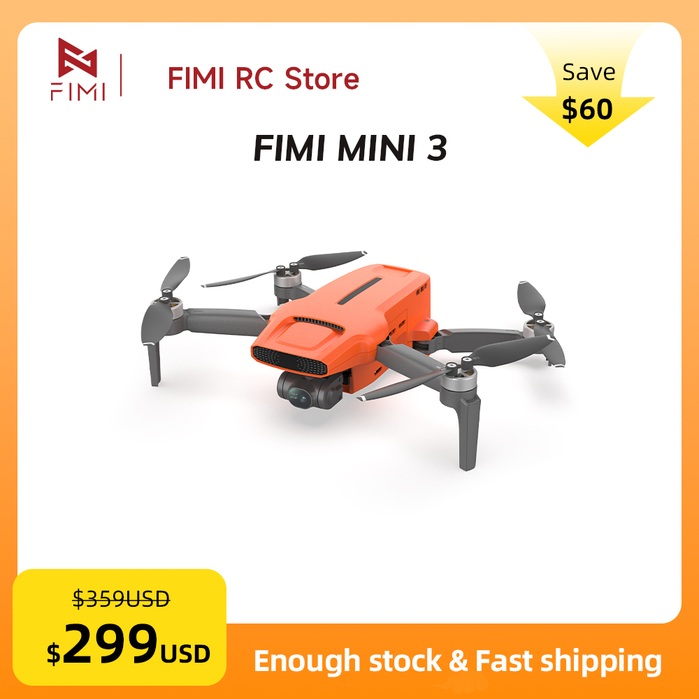 FIMI MINI 3 Camera Drone 4K 60 - Drone Gps Mount recensie en prijs